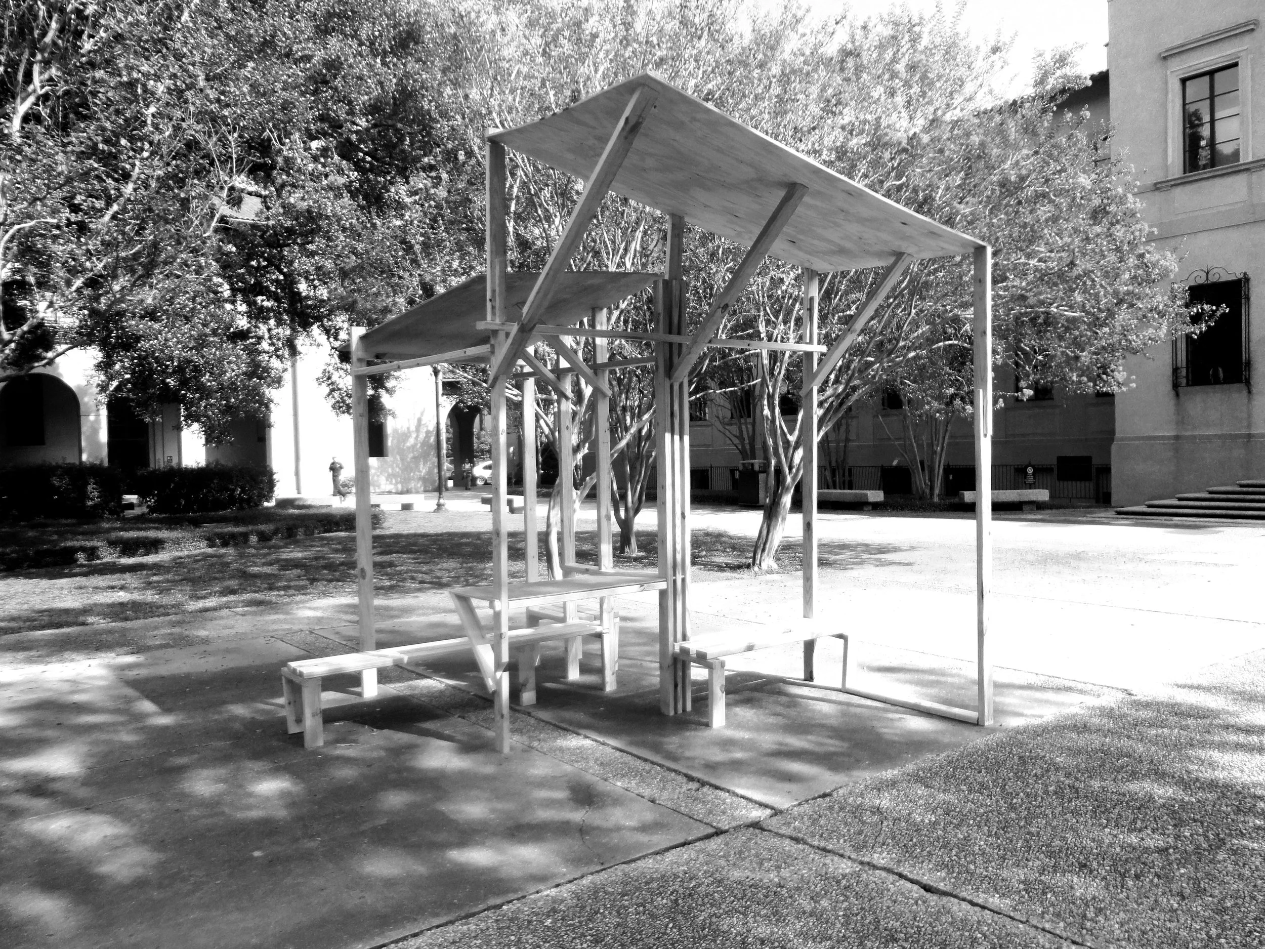Study Kiosk in front of Atkinson Hall