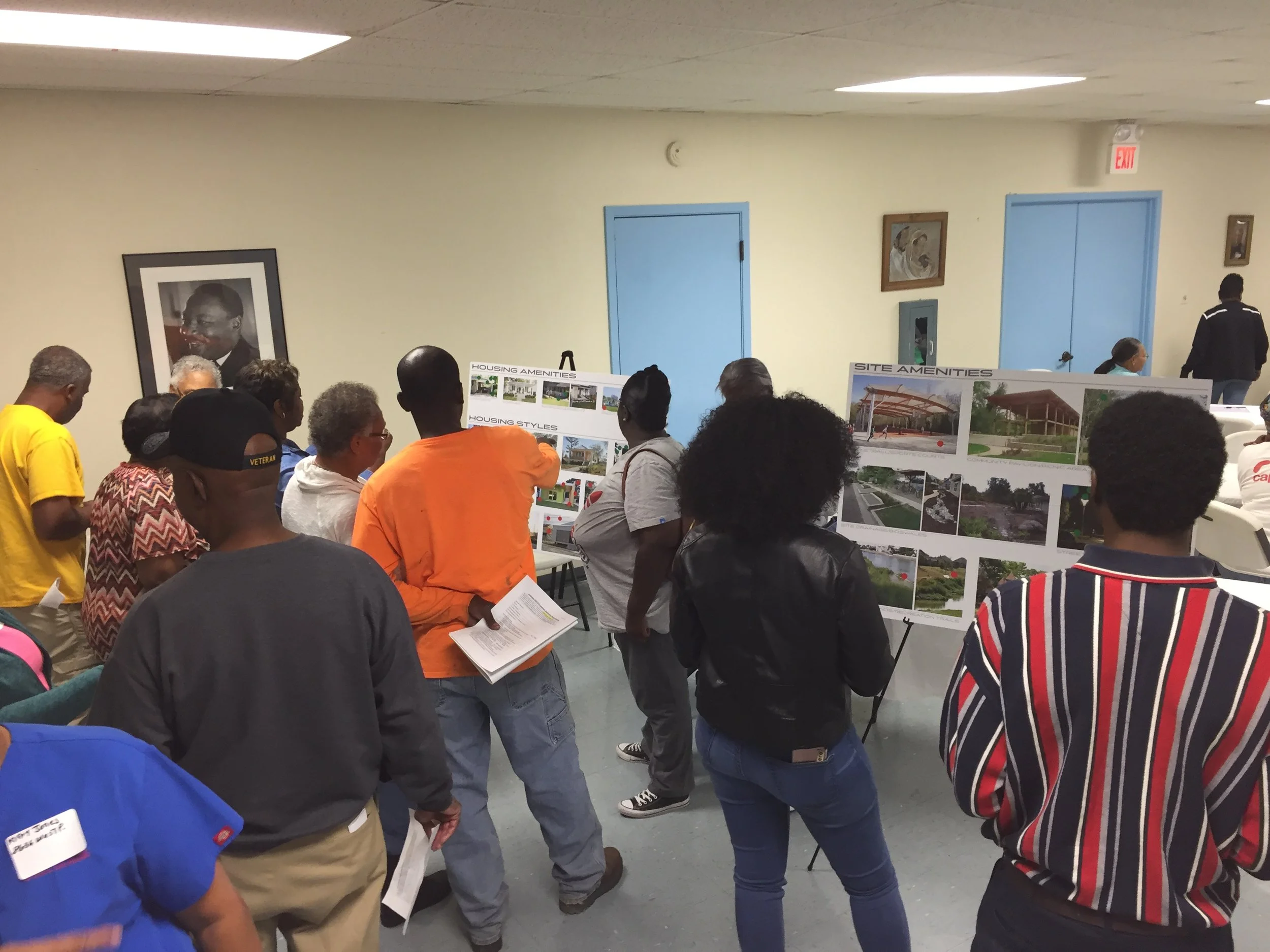 Residents choose preferences on housing styles