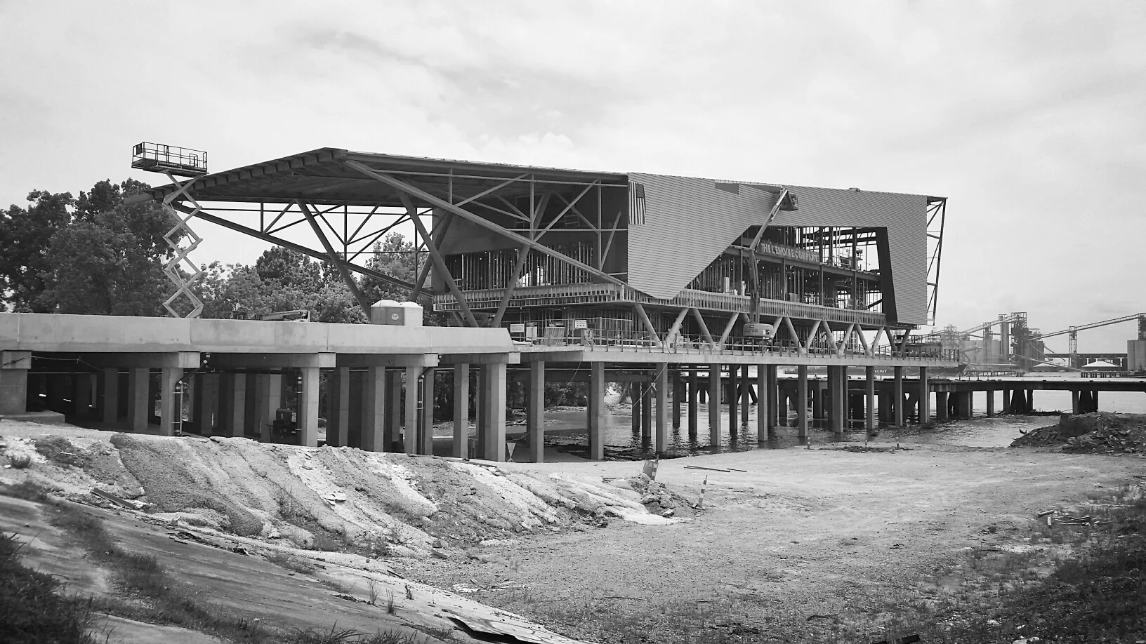 The Water Institute of the Gulf under construction