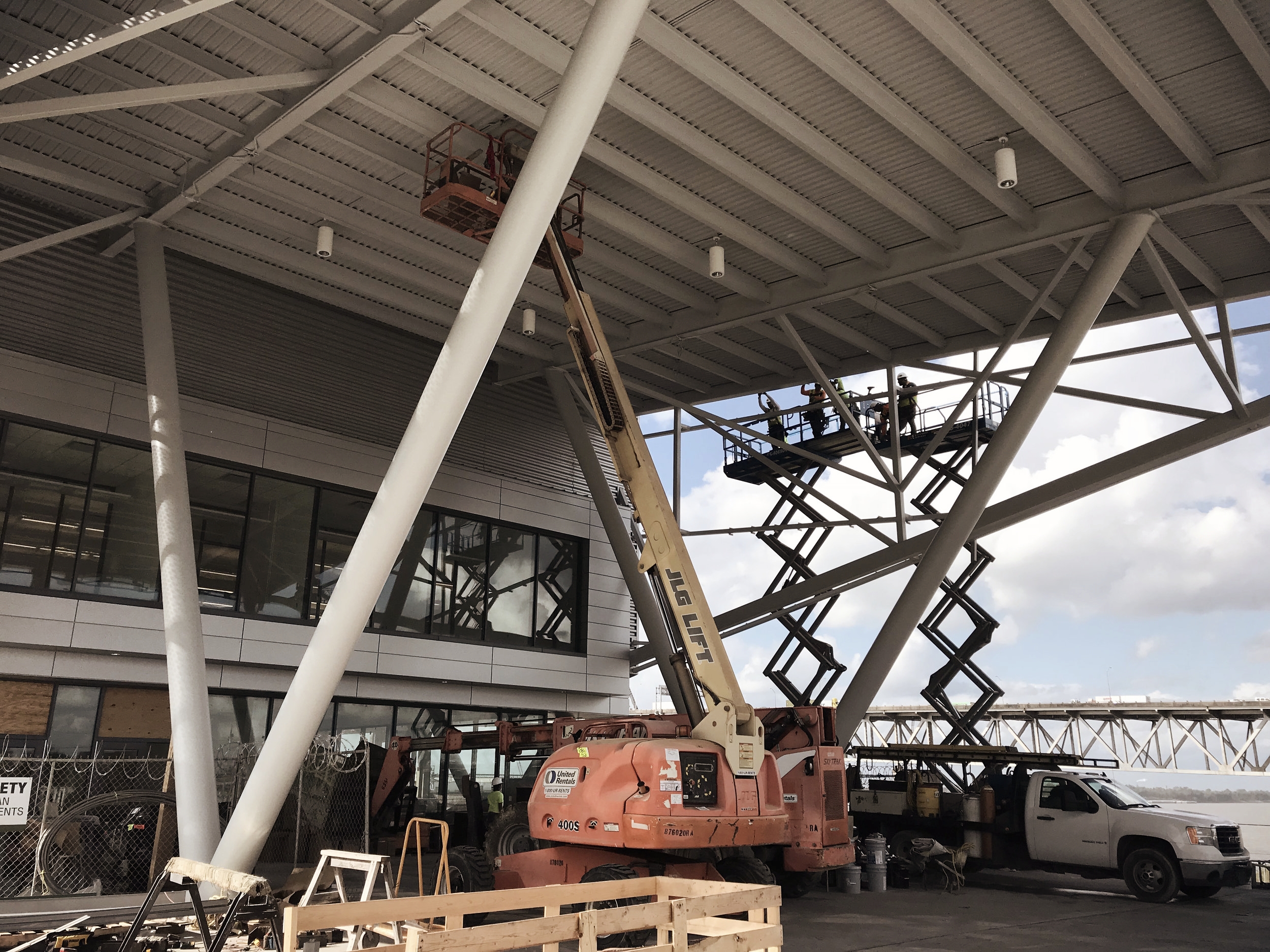 The Water Institute of the Gulf under construction