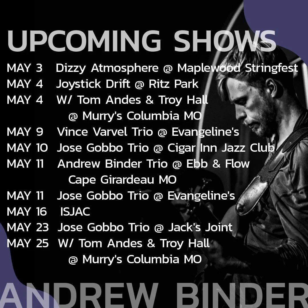 May days

#jazz #livemusic #stl