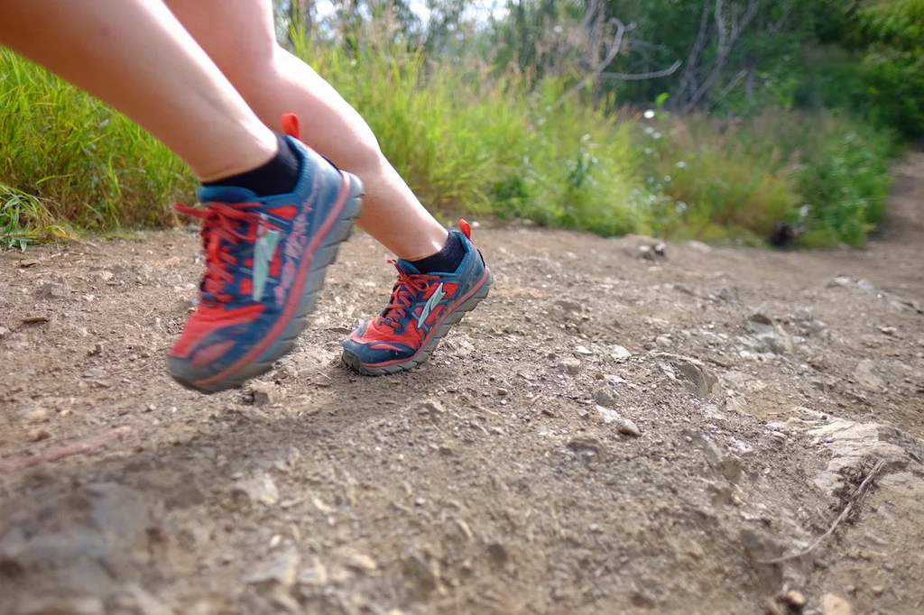 Photo credit/ Andy Hall The Lone Peak is a sturdy, yet flexible trail shoe for fast trail running and great cross-country workouts. The newly released 3.5 is even more long lasting than the 3.0 model (shown above).