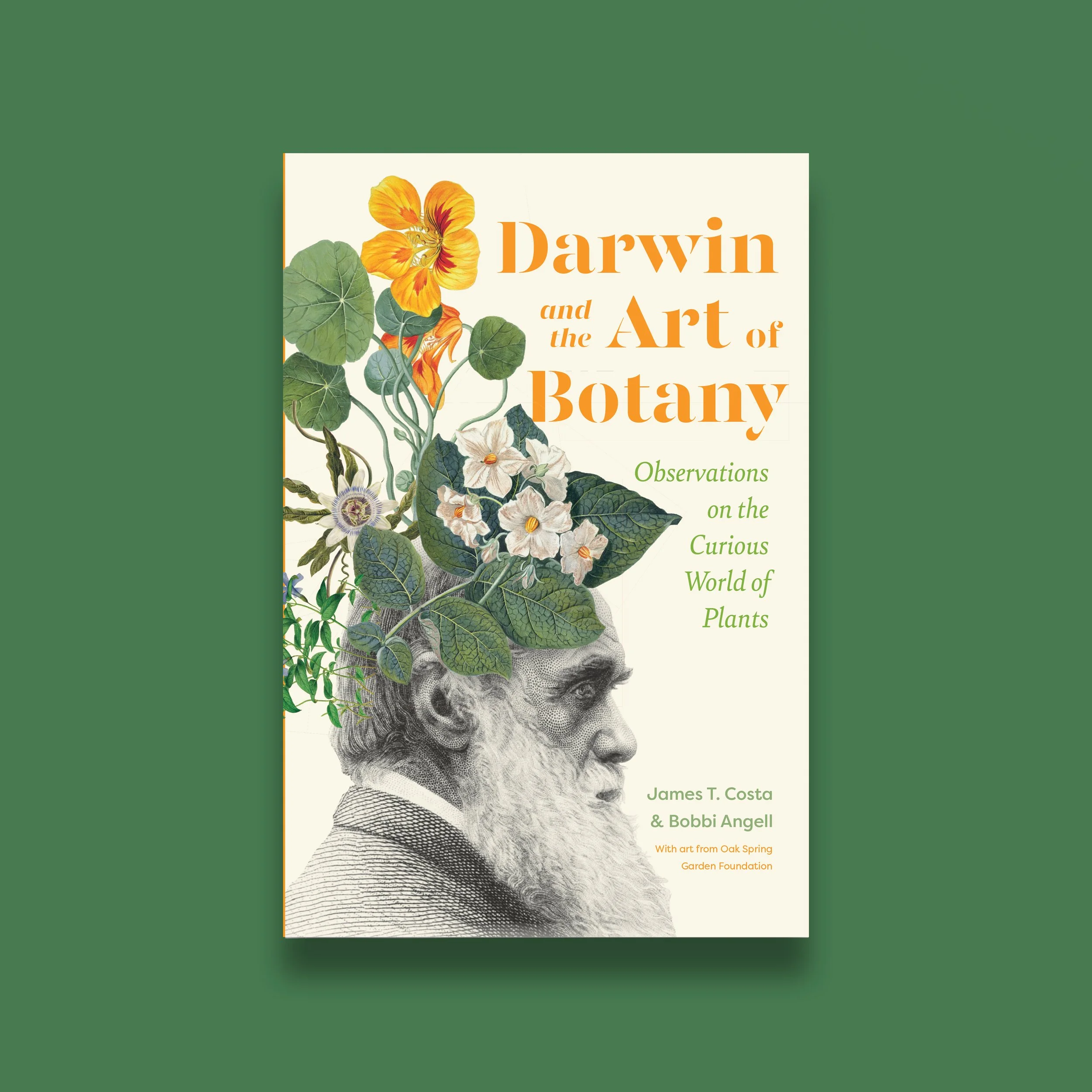  Book cover and jacket design for  Darwin and the Art of Botany  
