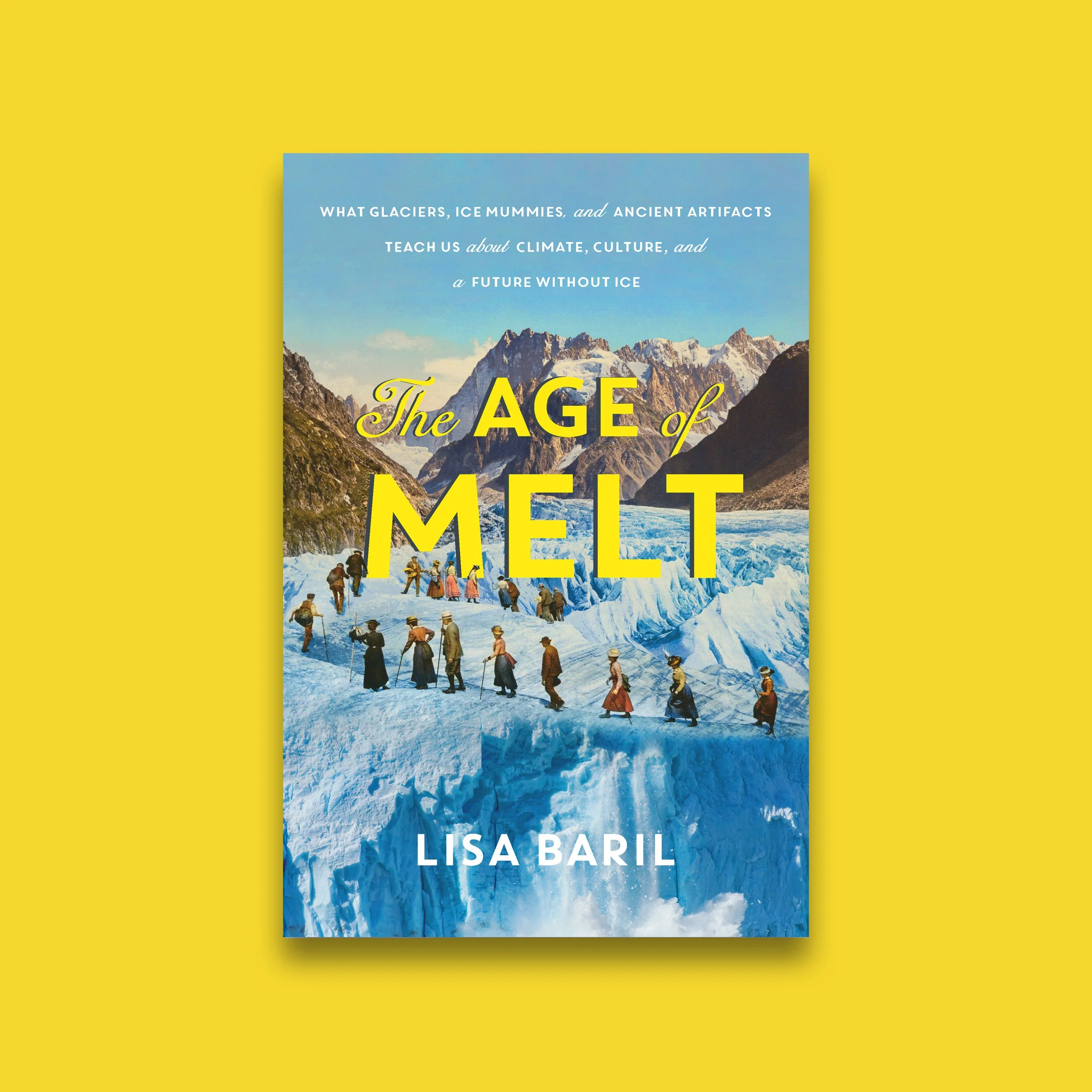  Book cover and jacket design for  The Age of Melt  