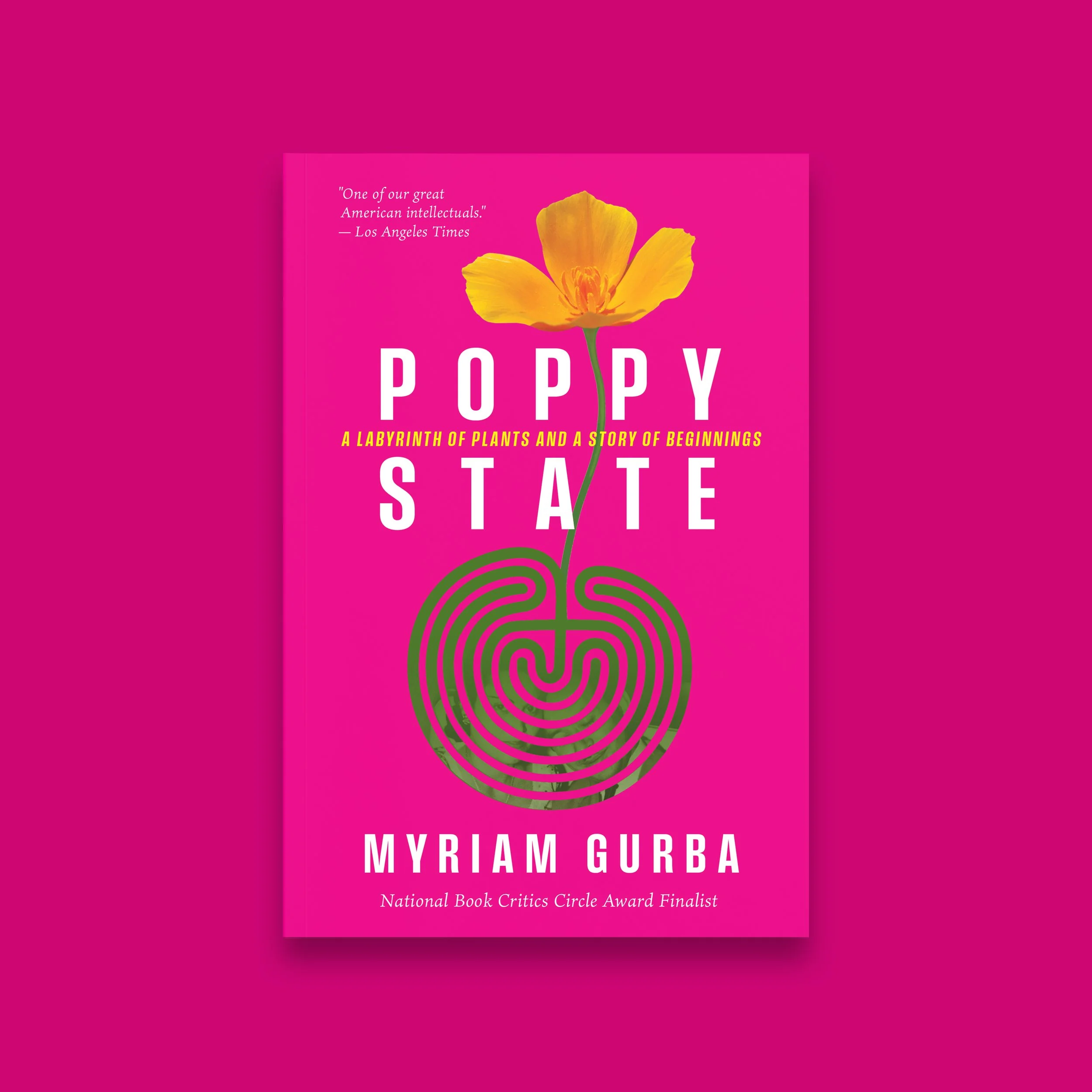  Hardcover jacket and interior design for Myriam Gurba’s  Poppy State  
