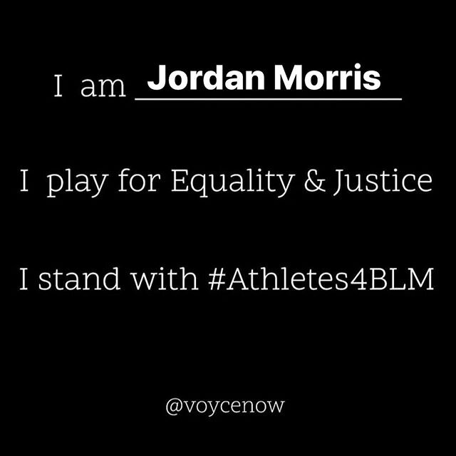 #Athletes4BLM ✊🏿✊🏾✊🏽✊🏼✊🏻