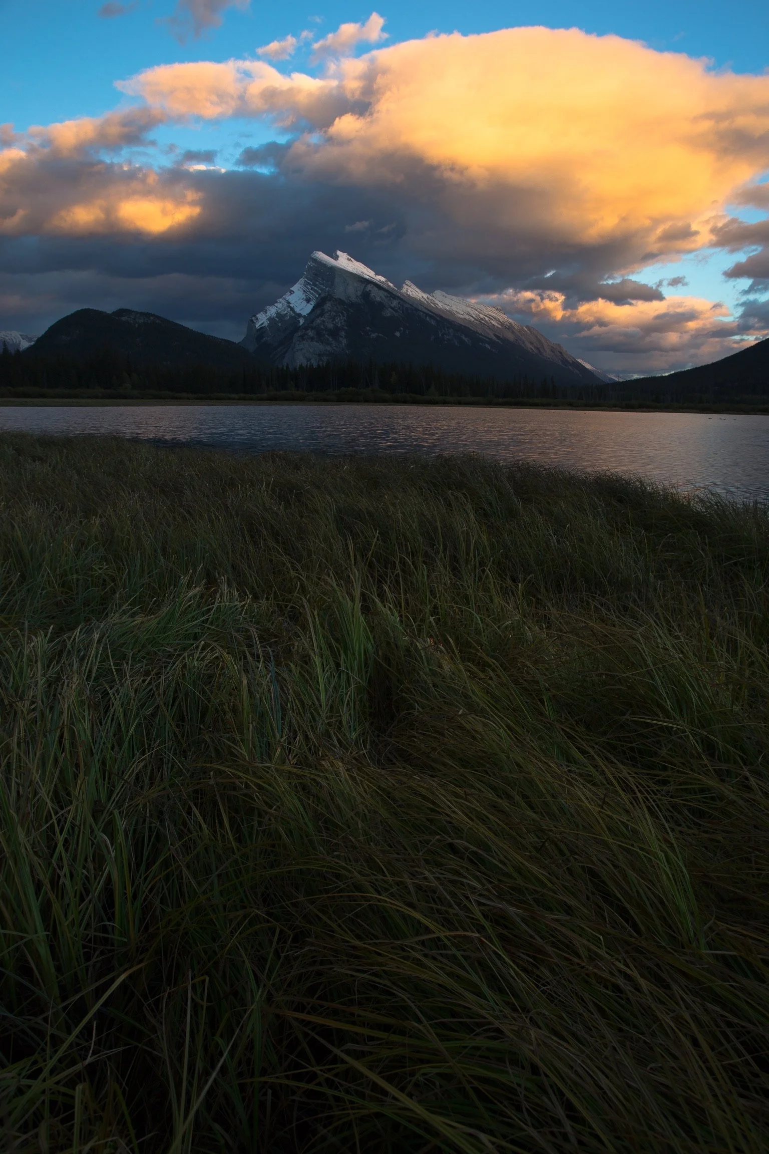 Vermillion Lakes Sunset Banff Canada.JPG