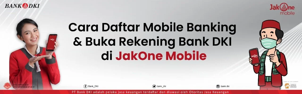 Cara daftar M-Banking Bank DKI di JakOne Mobile — JakOne Mobile ...