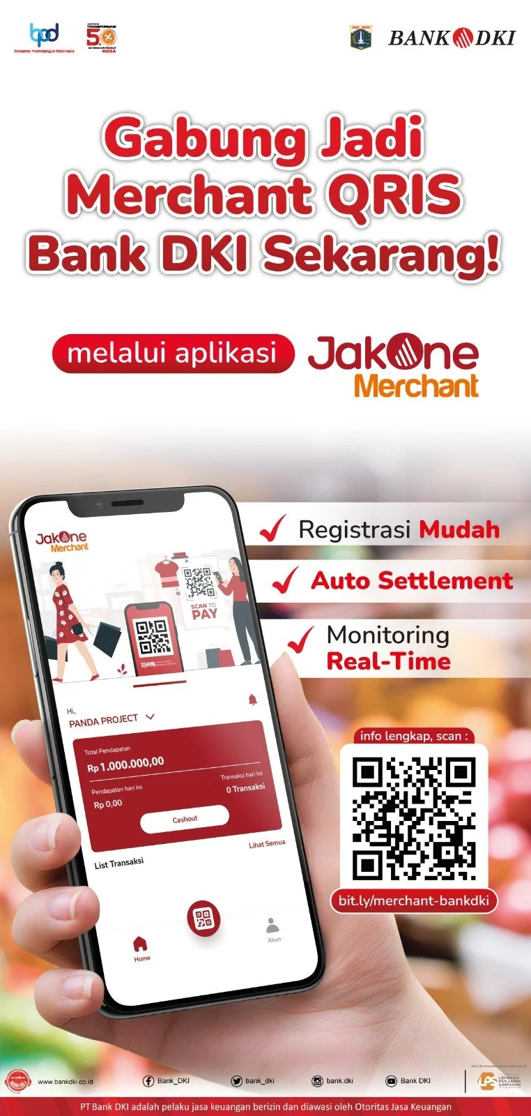 Majukan Usaha Anda dengan Gabung Jadi Merchant QRIS Bank DKI Sekarang
