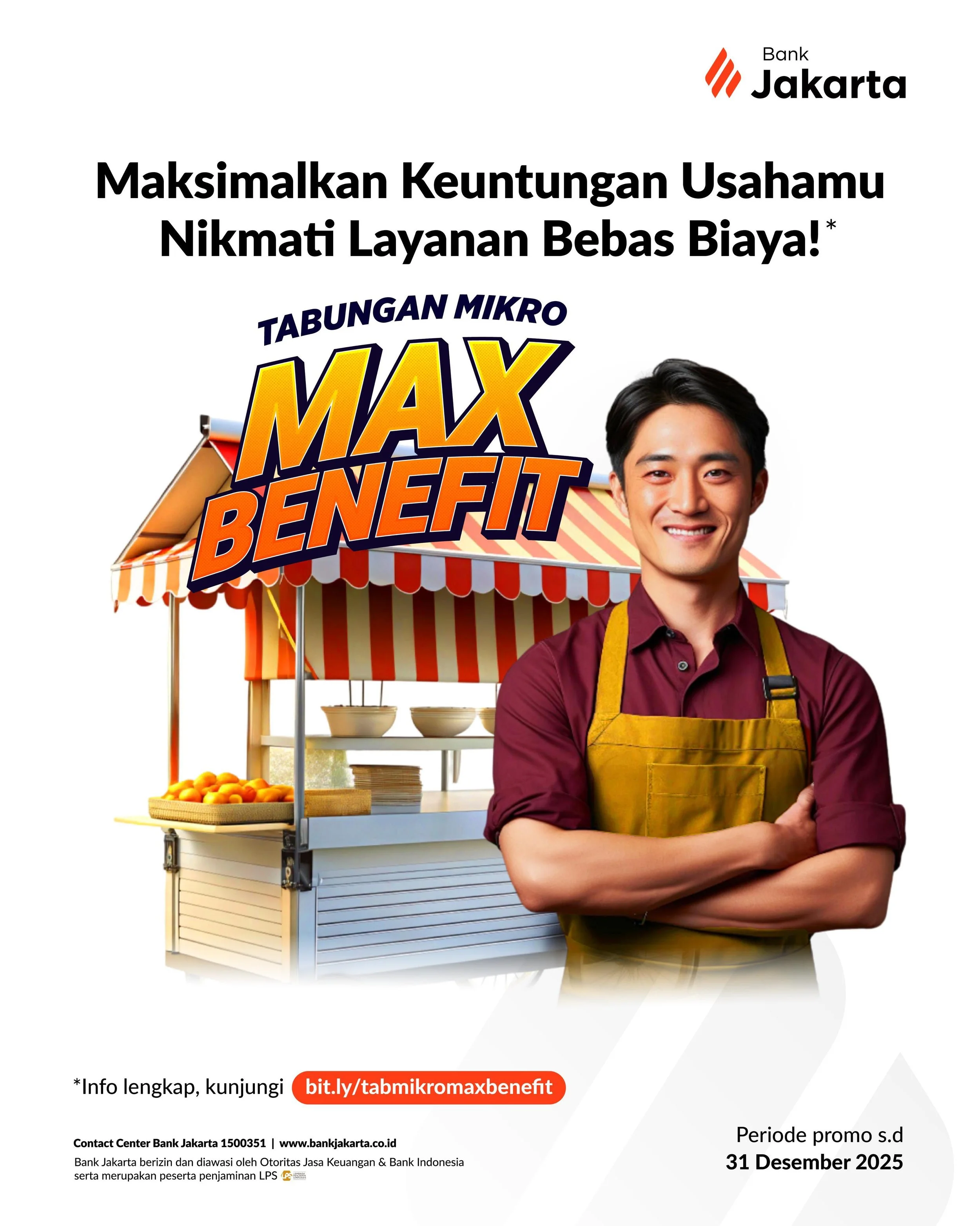 Tabungan Mikro Max Benefit Nikmati Layanan Bebas Biaya!