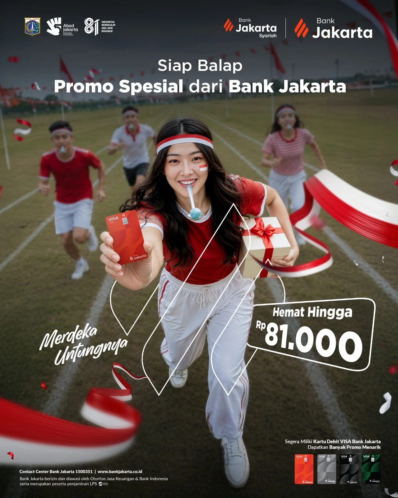 Rayakan Semangat Kemerdekaan bersama Bank Jakarta