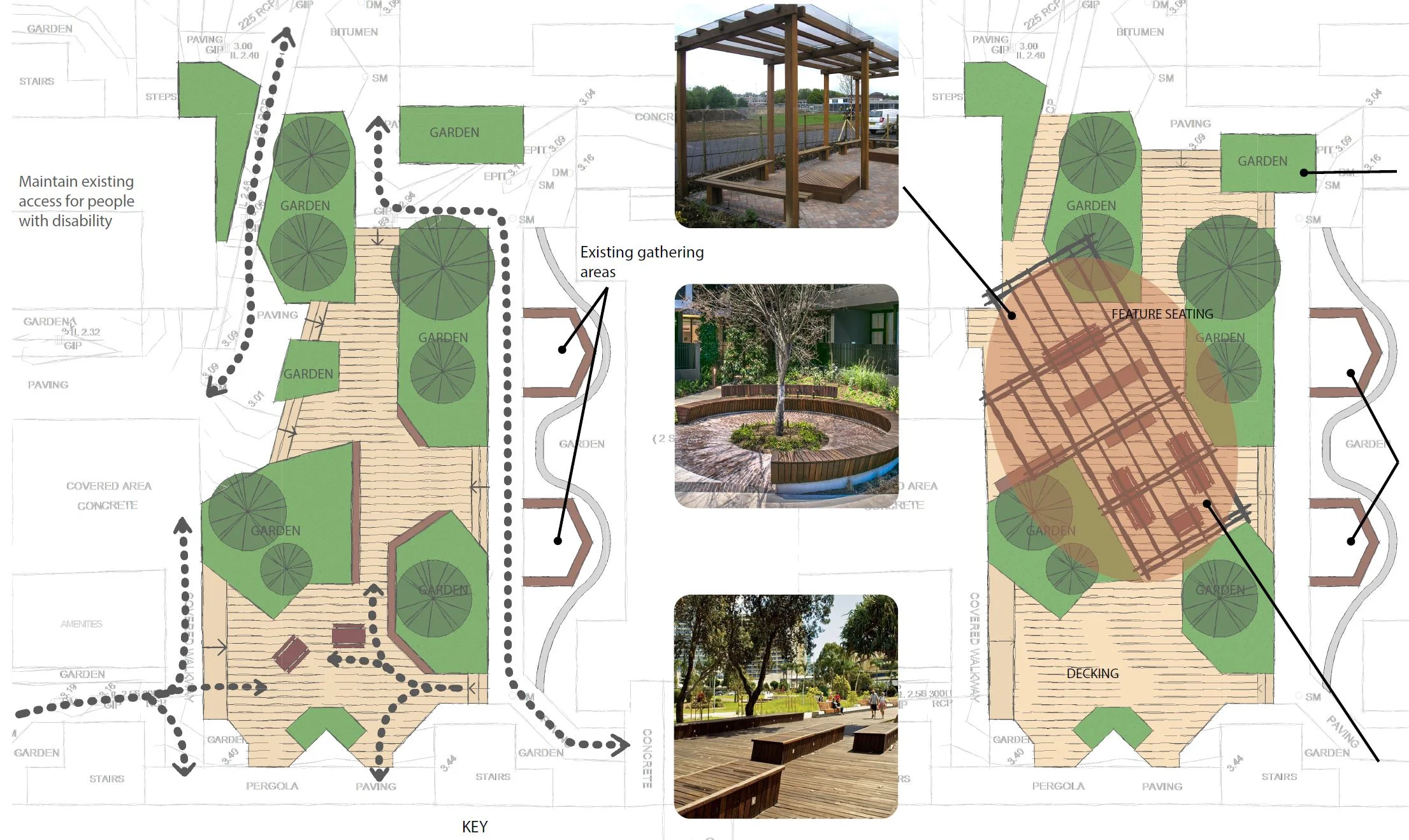 Mackenzie Walkway Landscaping Plan