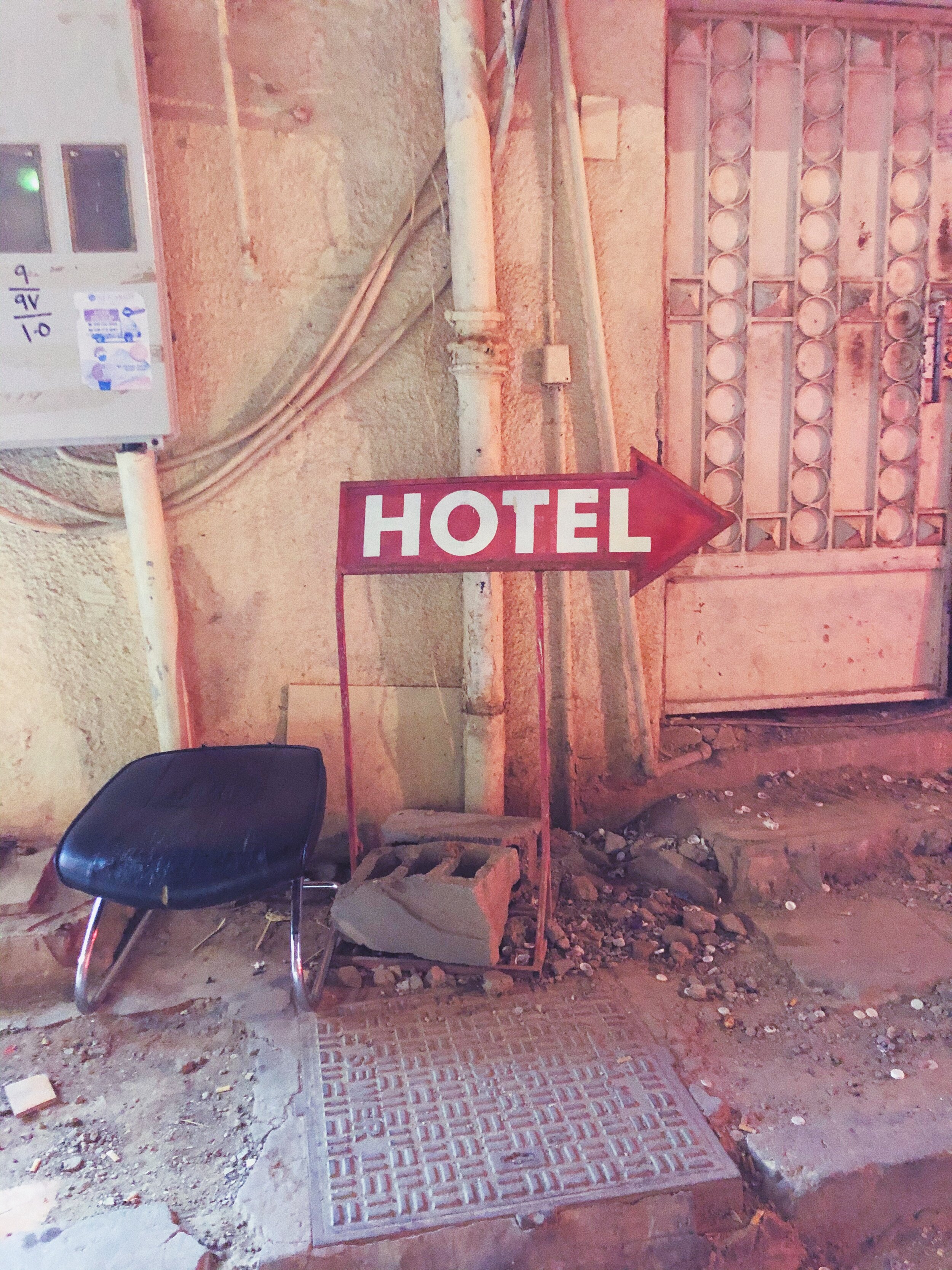 hotel sign in rubble.jpg