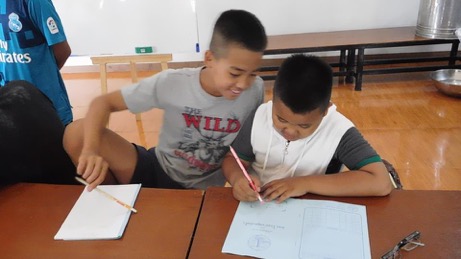 Writing letters to sponsors