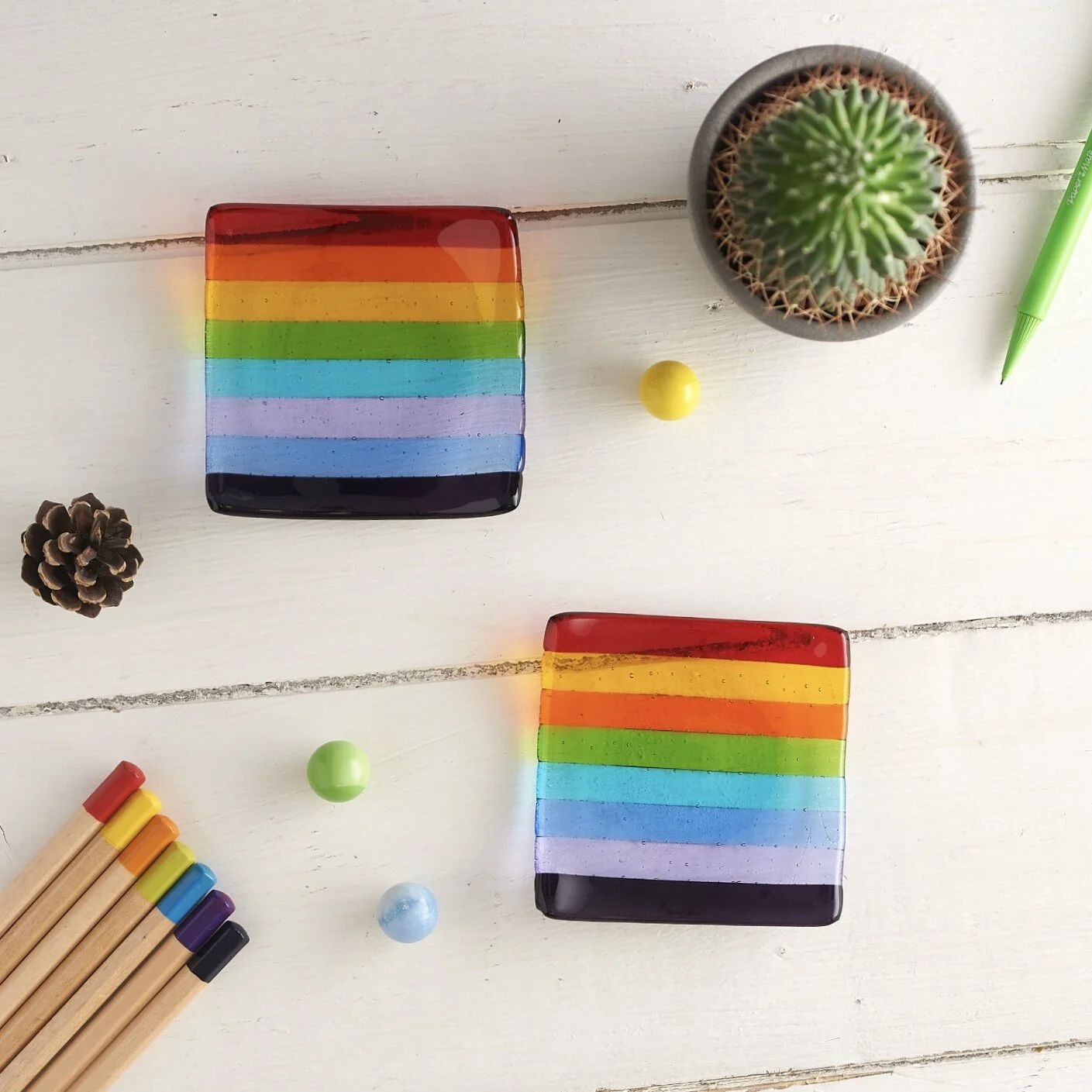 Rainbow mini dish