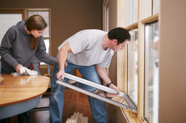 Installing energy efficient windows