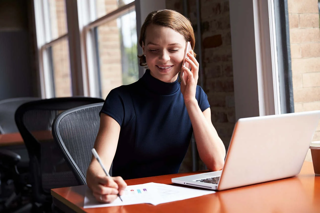 Woman Discussing Benefits of an Adjustable rate mortgage