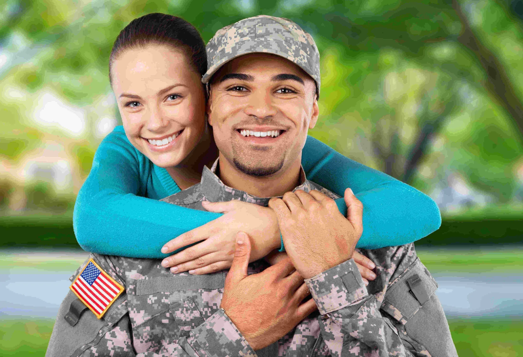 army man and girlfriend posing for picture.jpg
