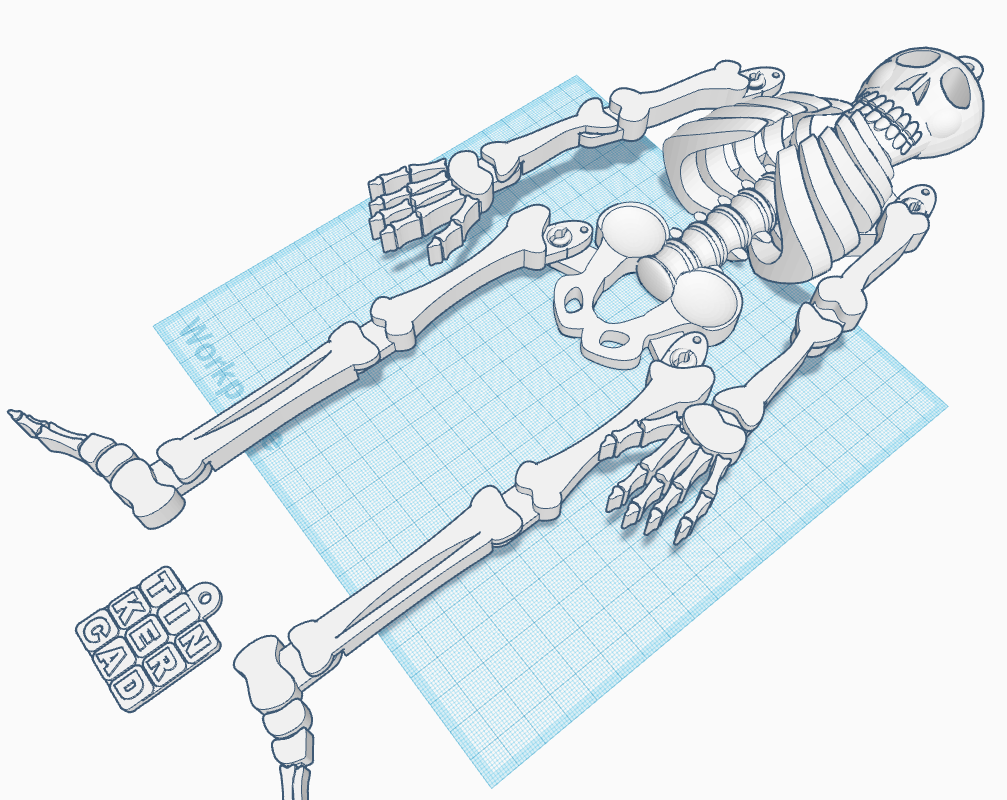 Project Dancing Skeleton Or Why Tinkercad Is More Powerful Than