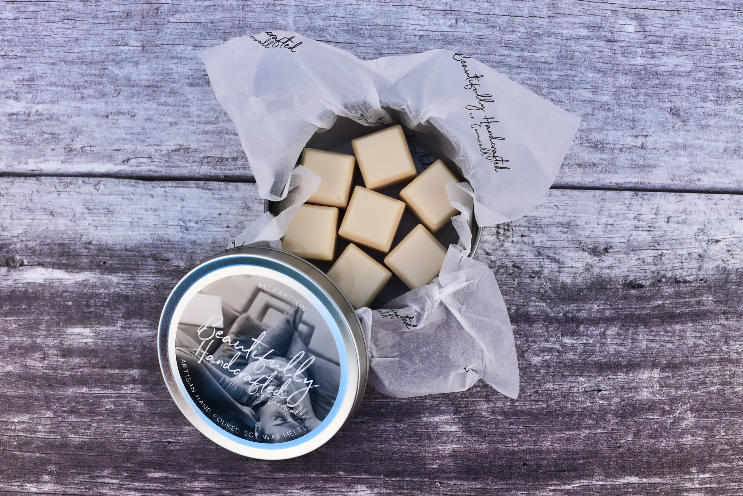 Peony Wax Melt Tin