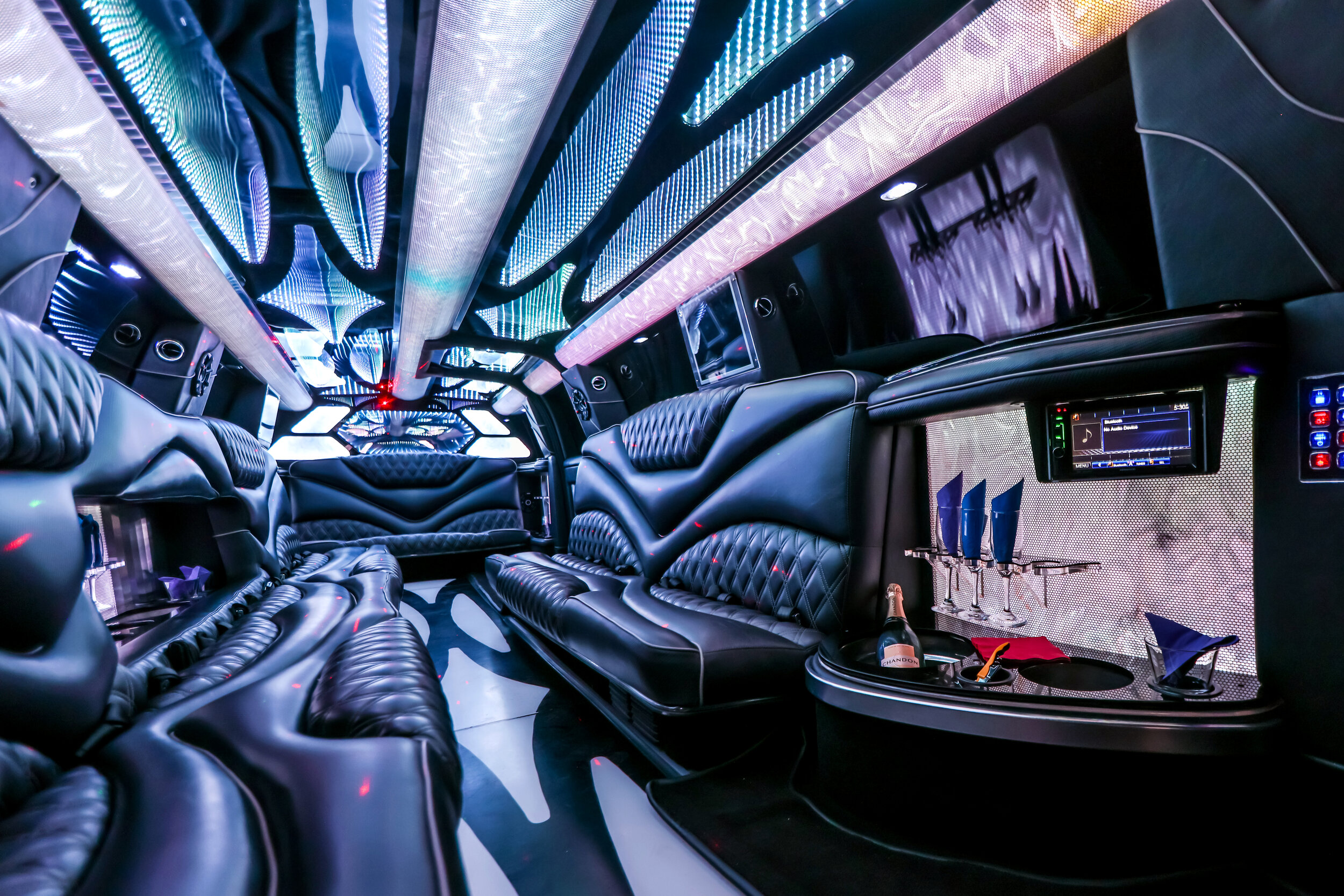 VIP Limo Service: Cadillac Escalade Stretch SUV Limo