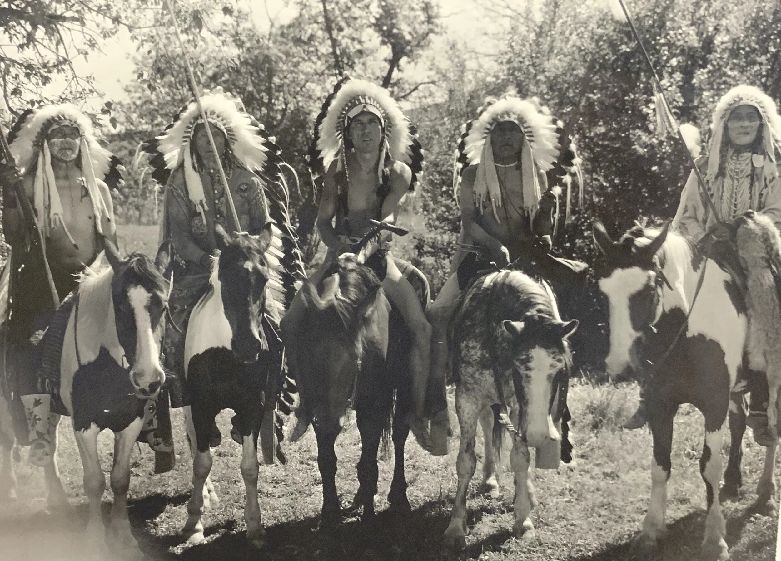 Participants gathered for the pageant held at Frazee’s property in Valley Center, CA.
