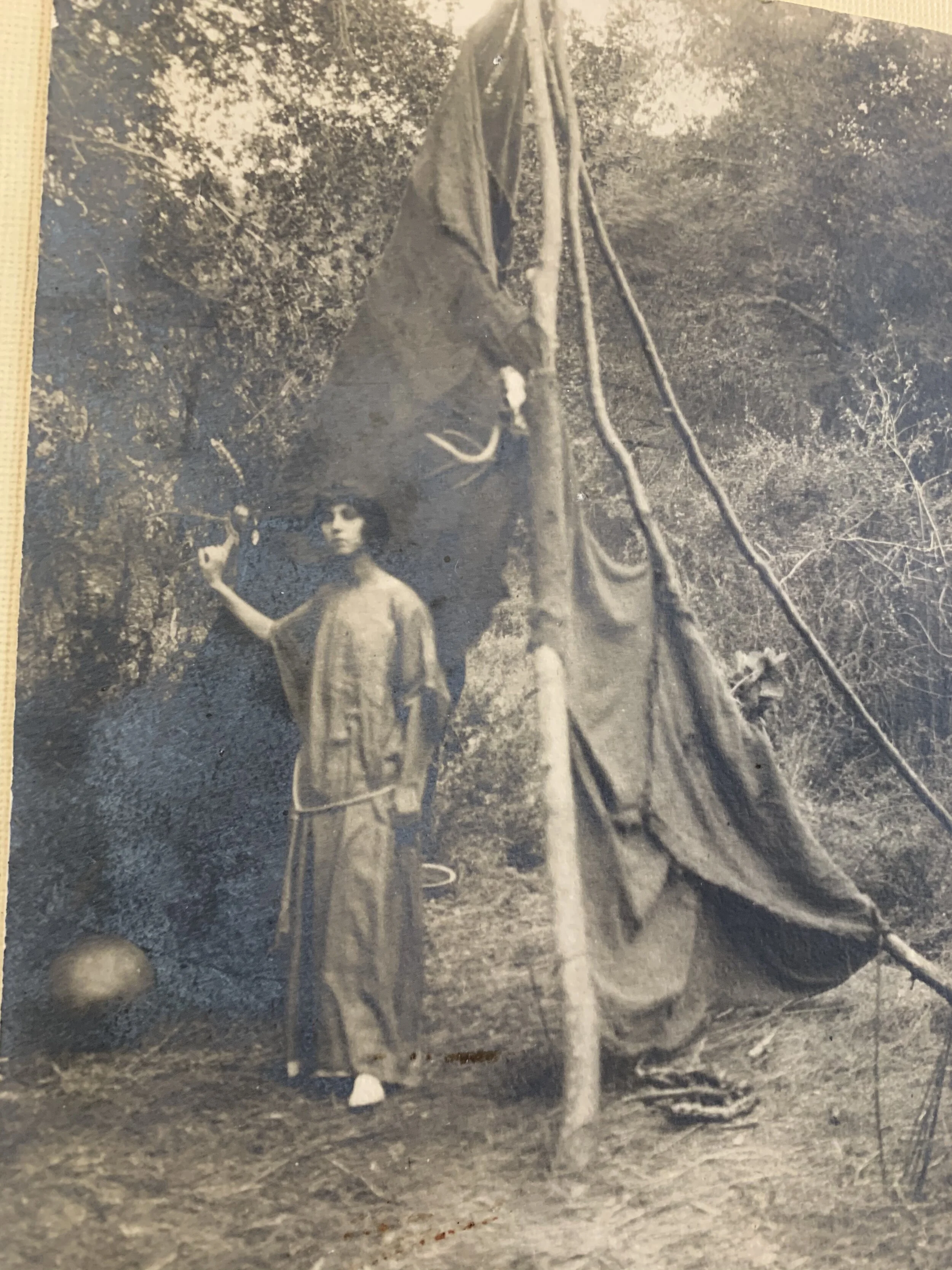 A member of the Frazee family on their ranch.