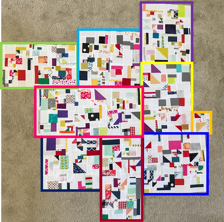 Scrappy Improv: Bringing it all together — KH Quilts