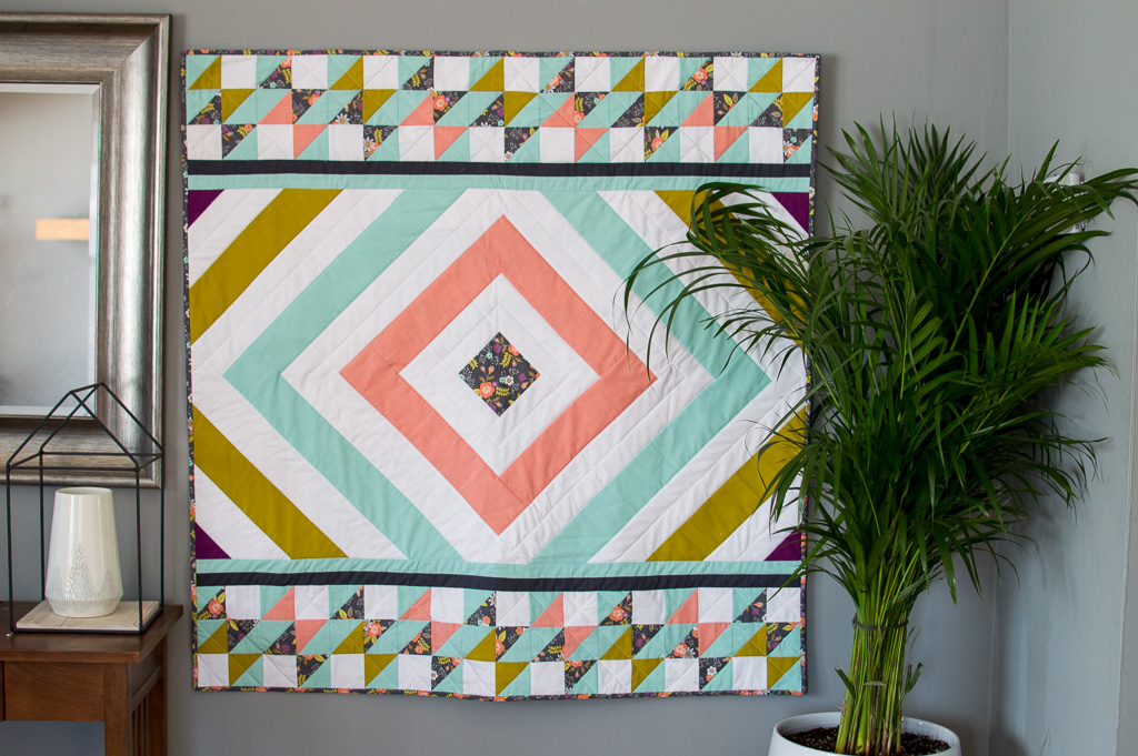 Monarch Flight Quilt by OhSew Brooke (made by me!)
