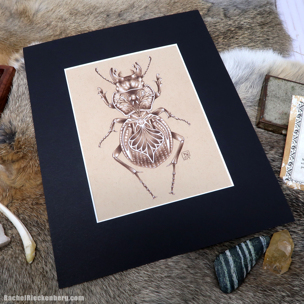 Bling Bug #2 - Original Drawing