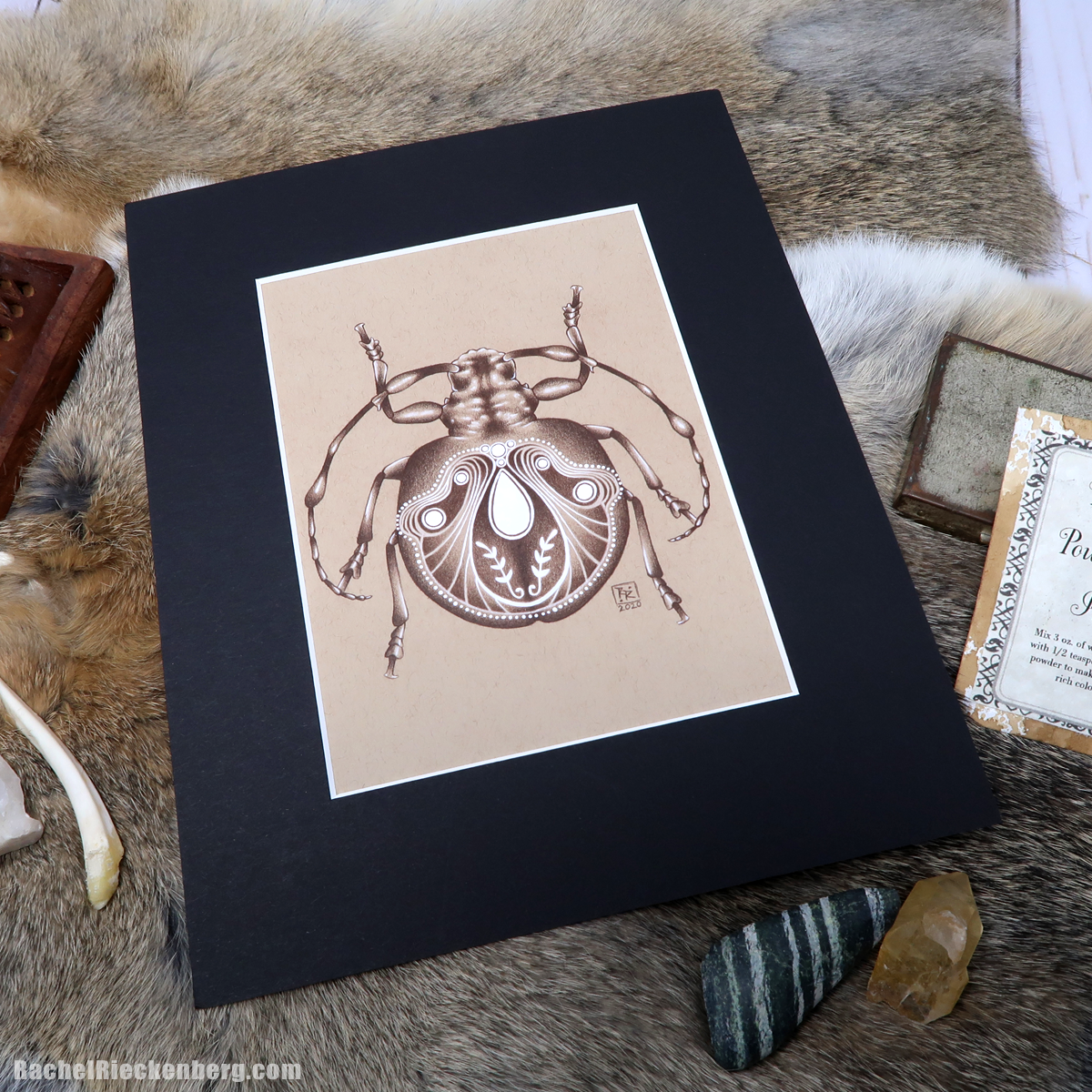 Bling Bug #3 - Original Drawing