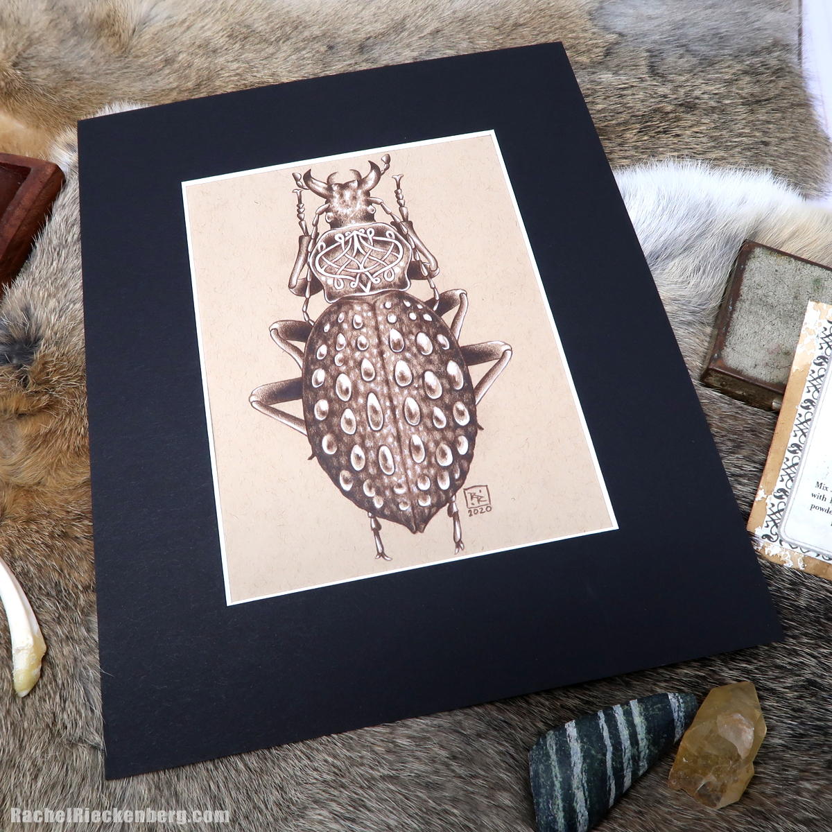 Bling Bug #4 - Original Drawing