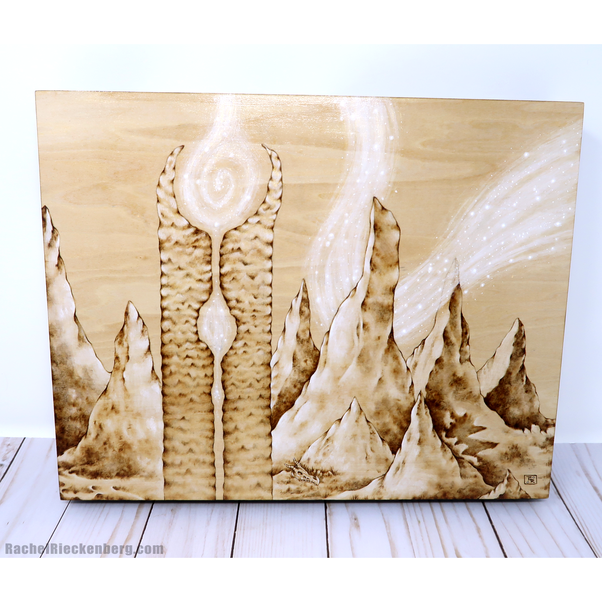 Across Two Worlds - Original Art