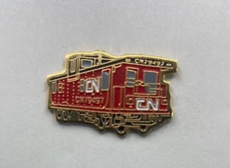 Canadian National Caboose, Small (C006)