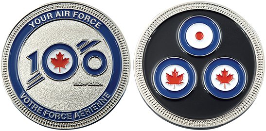 Challenge Coin, 1 3/4" High (Front/Back)