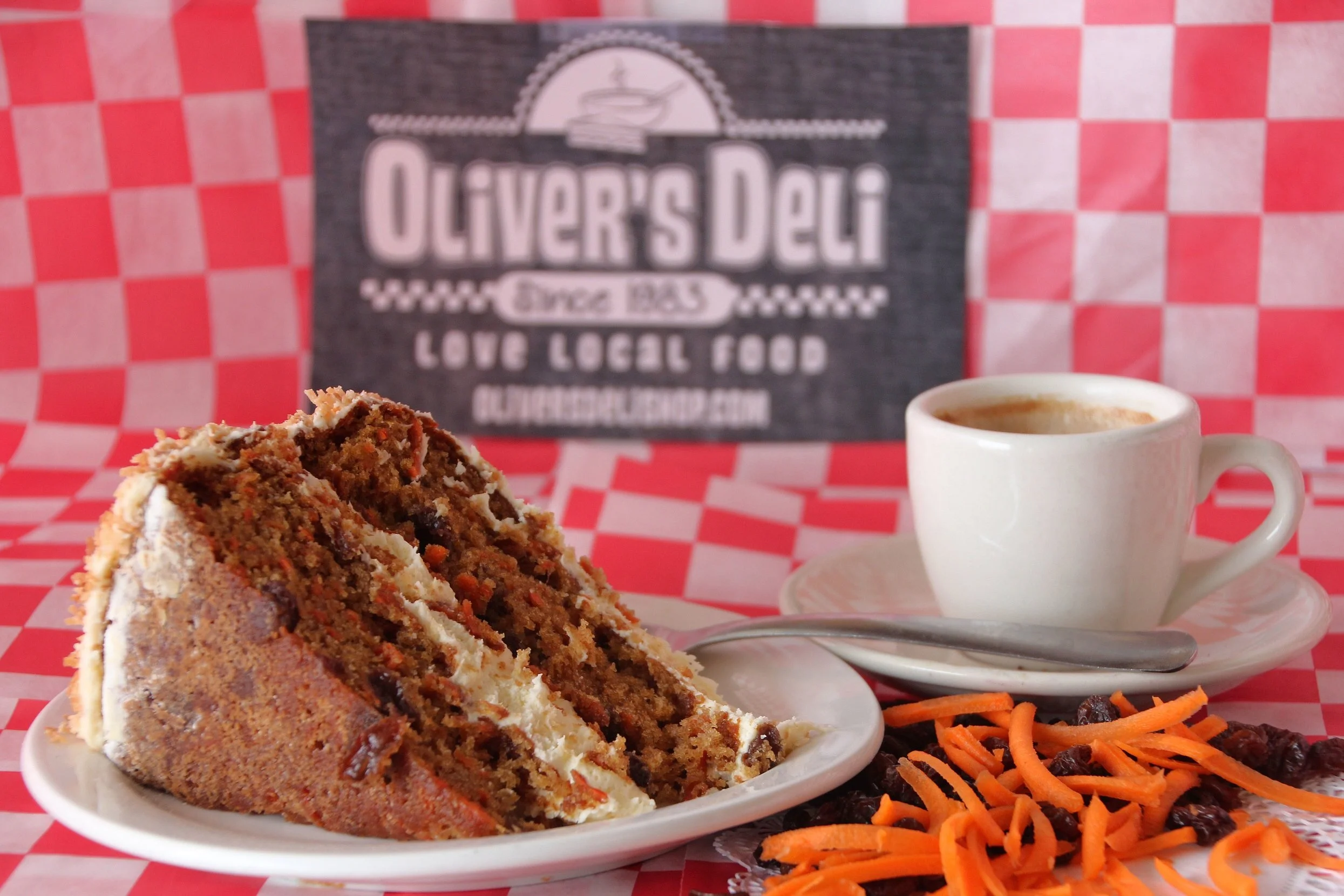 Menu — Oliver's deli