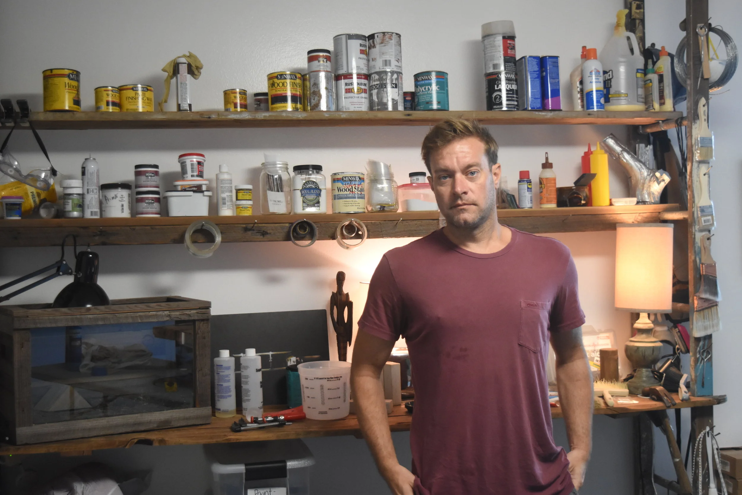  The craftsman originally took to his art as a hobby as a young kid.&nbsp;Weeks grew up surrounded by it because of his father, St. Augustine contractor Len Weeks.  "My father is the one guy I will always take direction from," Weeks said. 