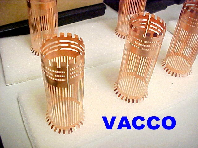ChemEtched Copper Columns, 12" Tall