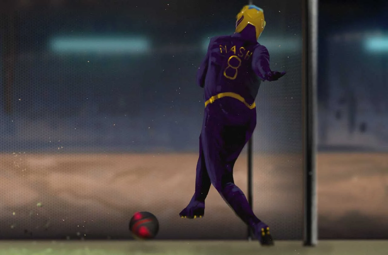 Nash demonstrated his abilities early in the season becoming Titan's more feared striker.