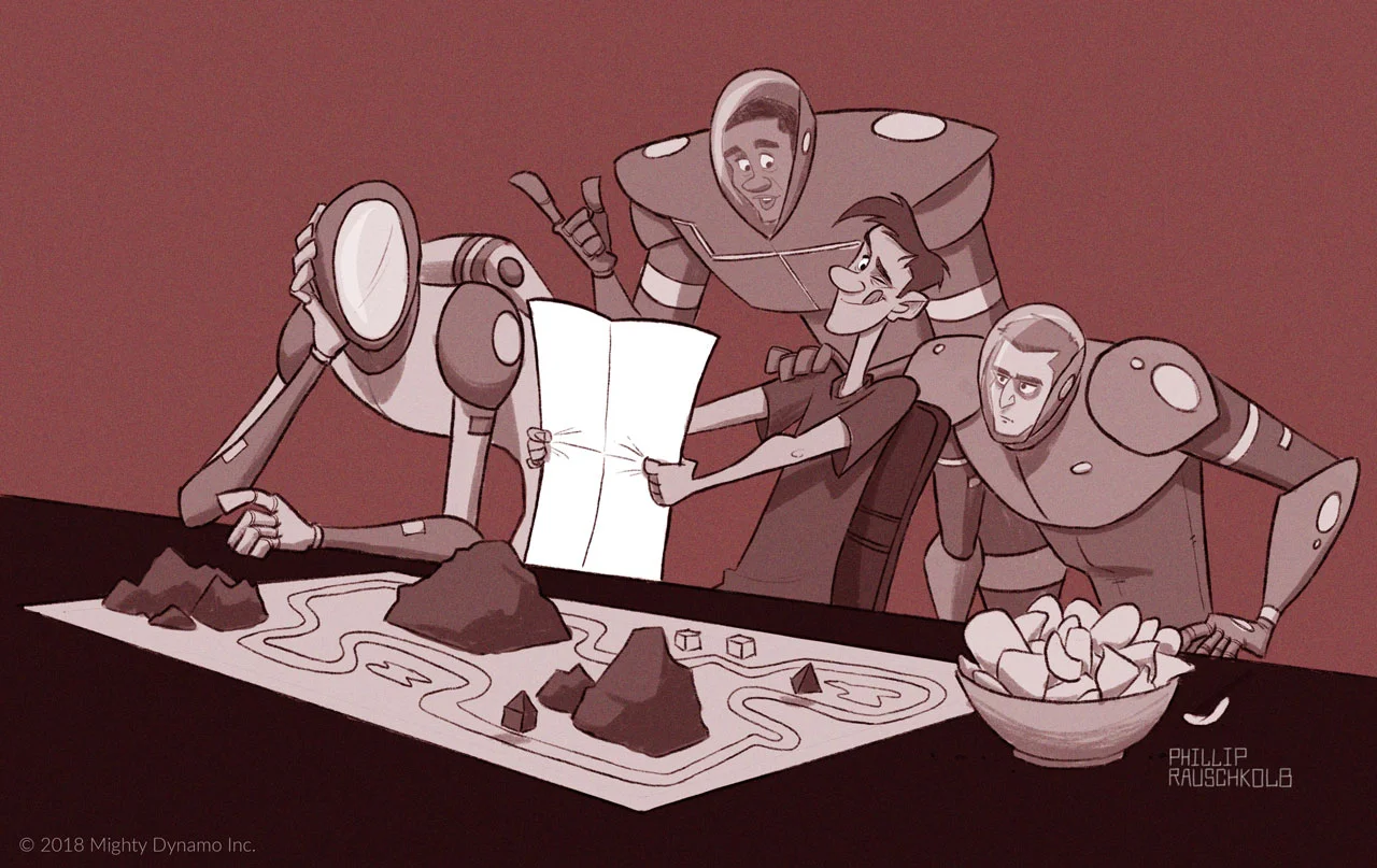 "AS FIGMENTS OF YOUR IMAGINATION, WE FEEL IT'S OUR DUTY TO LET YOU KNOW... Um... YOUR GAME KINDA STINKS SO FAR."