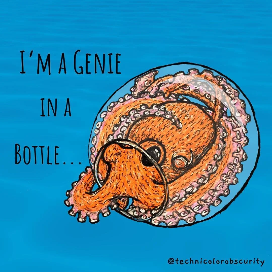 🧞&zwj;♂️🐙