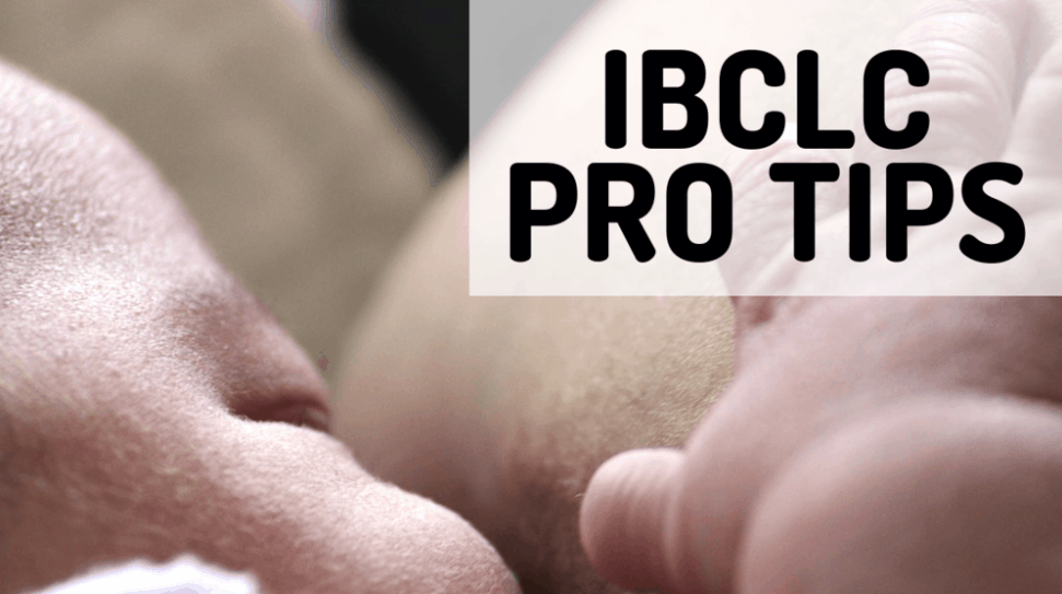 Breastfeeding latch tricks from IBCLCs