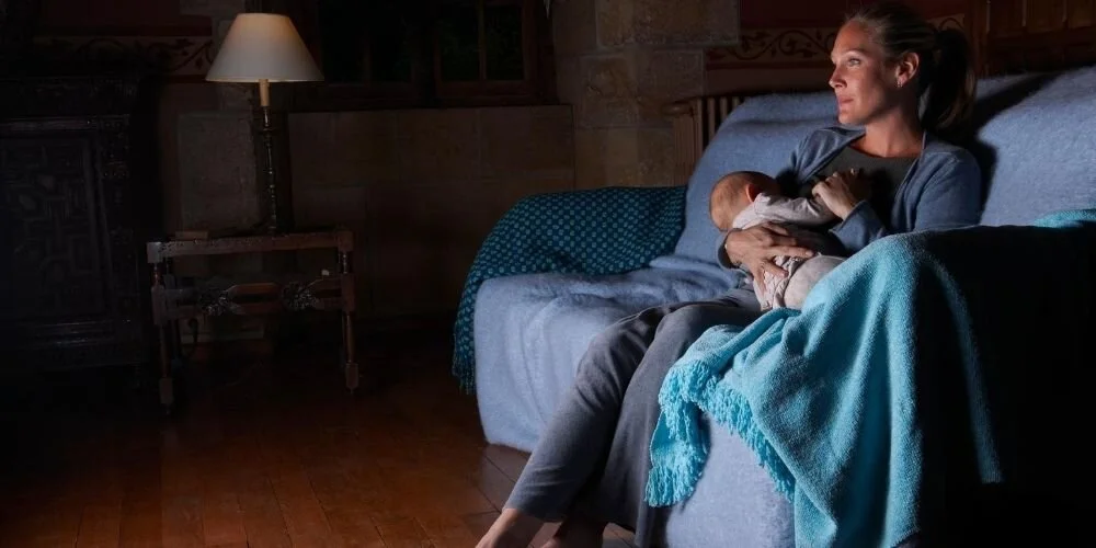 breastfeeding at night