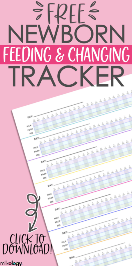 Free Printable Breastfeeding and Diaper Log! — Milkology®