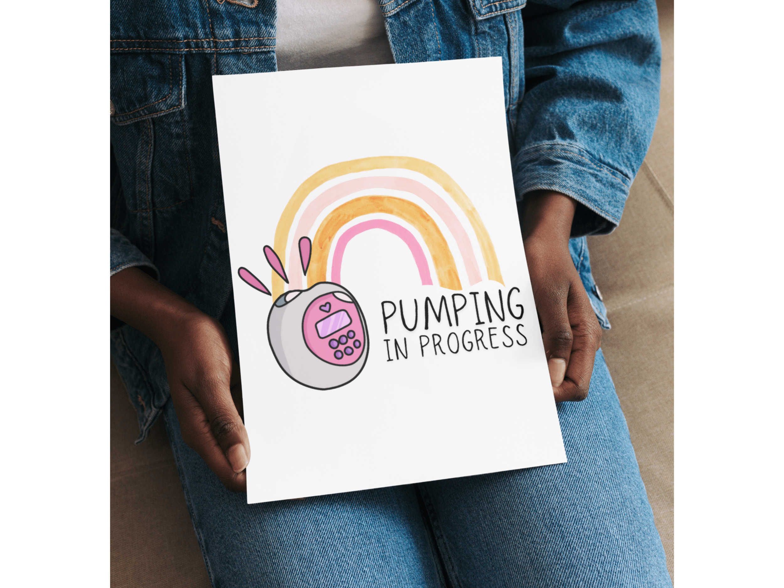 Printable Pumping Sign — Milkology®