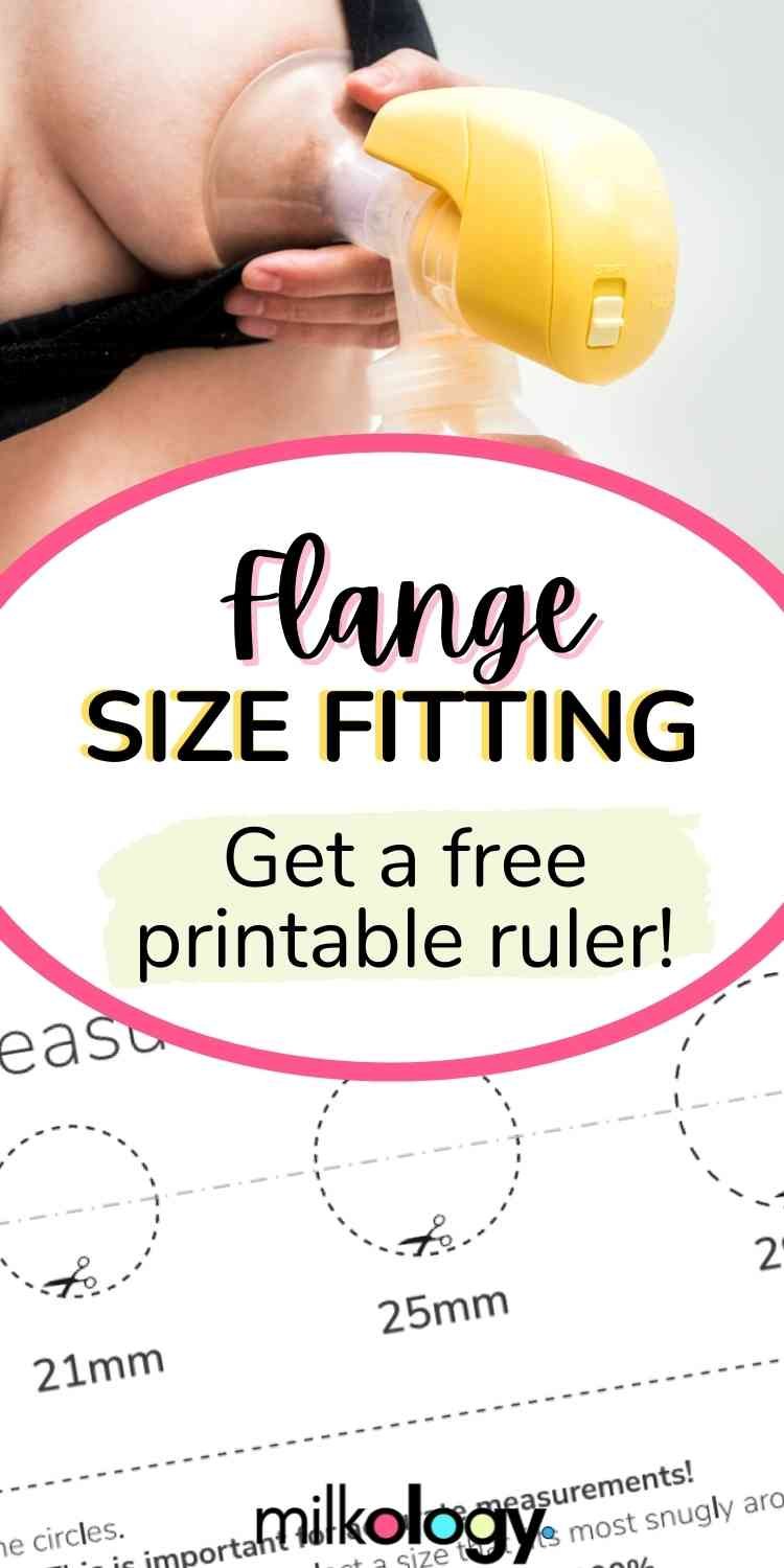 Flange Size Guide, Nipple Shield