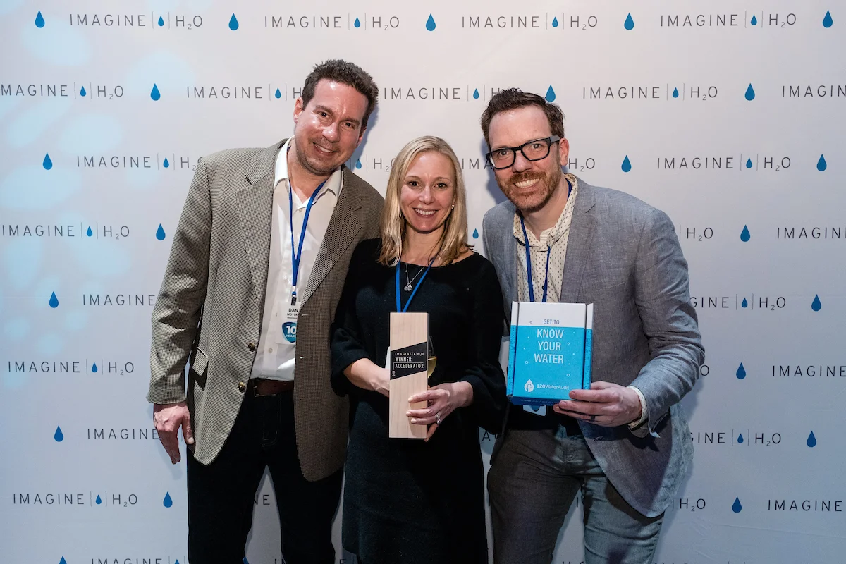 120WaterAudit’s team at Imagine H2O’s 2019 Water Innovation Week