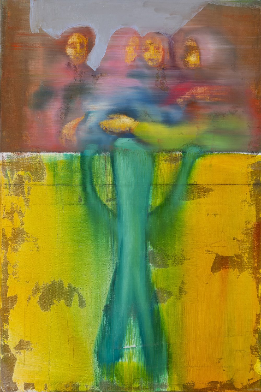 3. 'Visitation oil on linen, 24 x 36, 2019.jpg