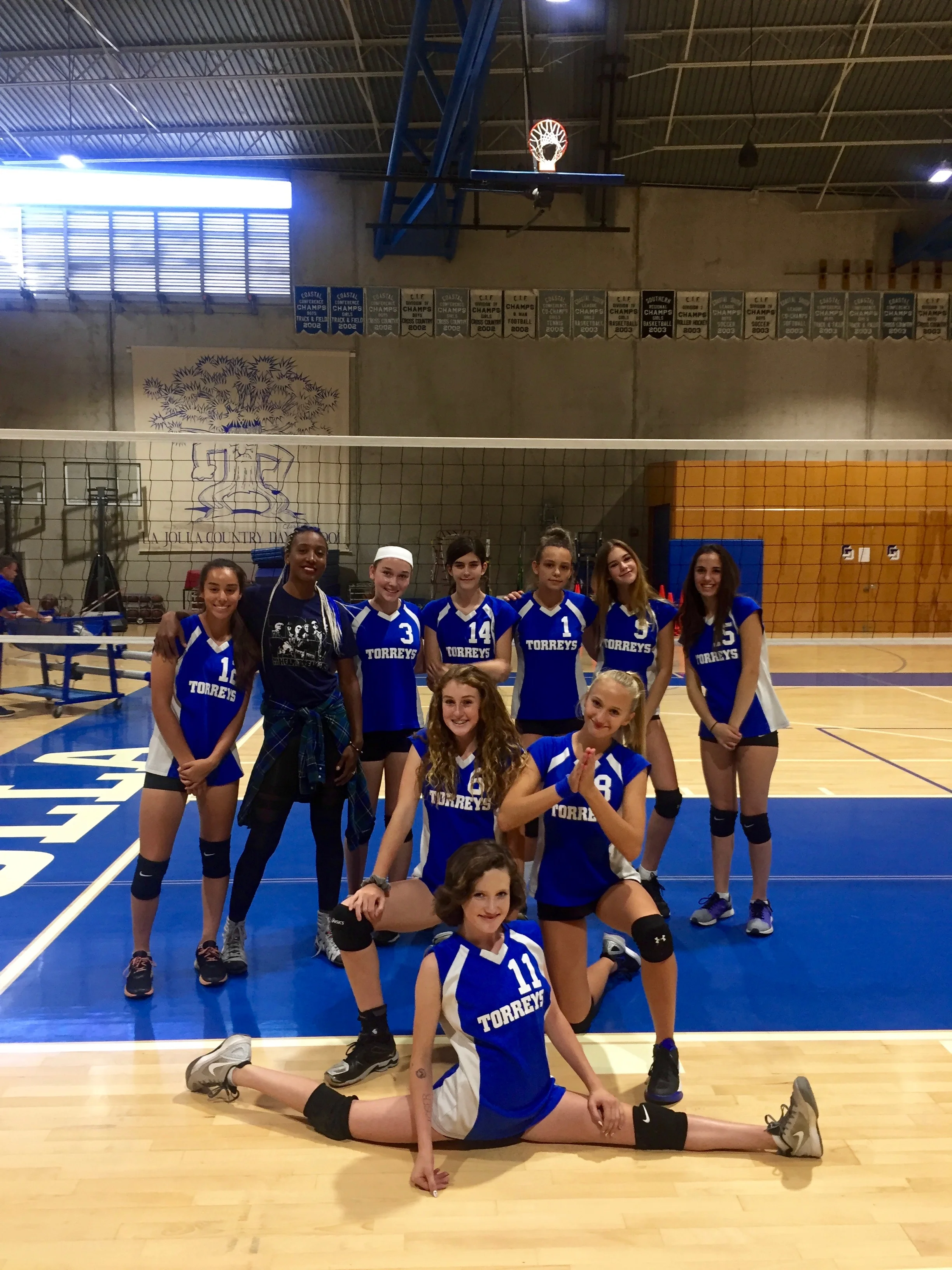 We had a great practice beforehand during our PE class period, so we were well prepared!