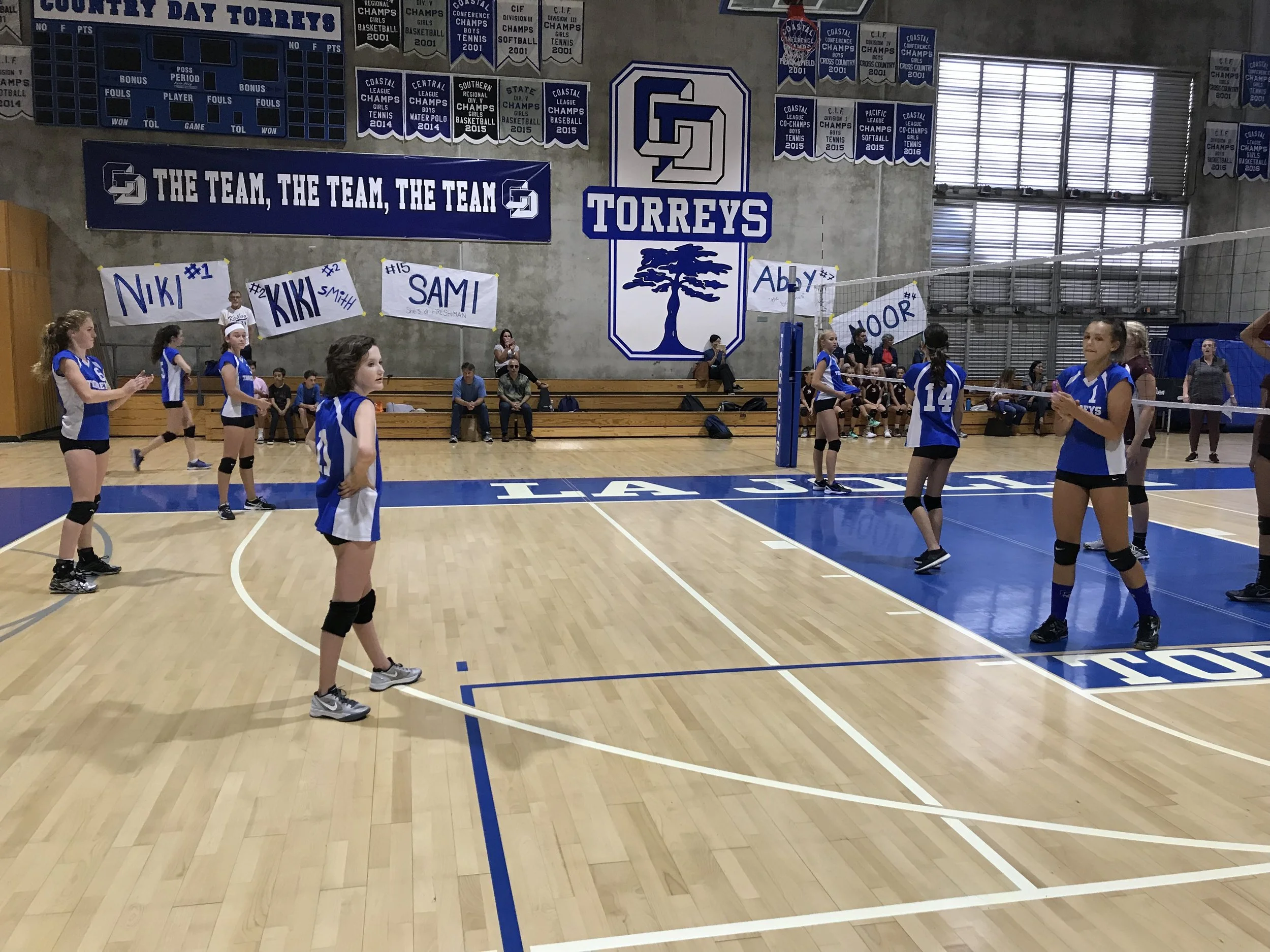 It was a great game! We lost in a close battle to an extremely talented Bishop's team.